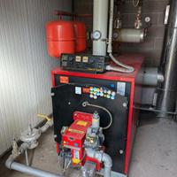 caldaia  termoconvettore  sala verniciatura 