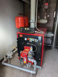 caldaia  termoconvettore  sala verniciatura 