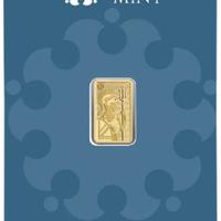 LINGOTTO ORO PURO 1g BRITANNIA THE ROYAL MINT