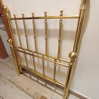 Letto Dorato in Ferro