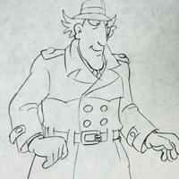 Disegno di animazione originale - Ispettore Gadget
