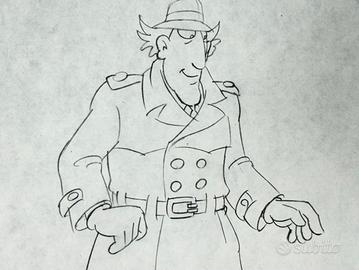 Disegno di animazione originale - Ispettore Gadget