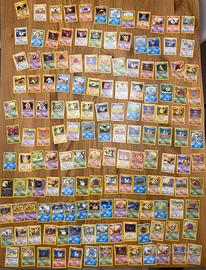 Lotto carte Pokemon anni ‘90 vintage