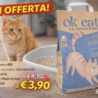 Biolettiera OK CAT 6L Made in Italy - Anti-Odore