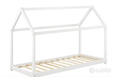 Lettino per bambini a casetta