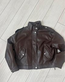 Chiodo donna marrone tg Lxl nuovo