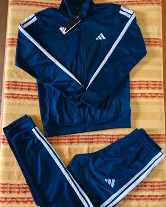 Tuta Adidas Dayready Blu Navy Uomo taglia S