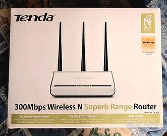Router Wireless Tenda W303R - 300Mbps - 3 Antenne