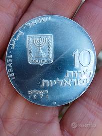 Moneta d argento 10 lyrot