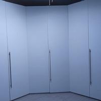 Armadio con angolo spogliatoio - composizione