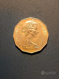 Moneta Australia ( 1976 ) • Elizabeth ll • 50 Cent