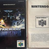 Manuale Nintendo 64 Starwars