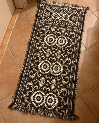 Tappeto abruzzese antico vintage