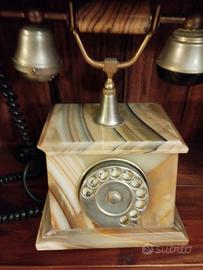 telefono di onice funzionante anni 70 vintage 