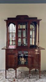 Vetrina Credenza Edwardiana. Primi '900