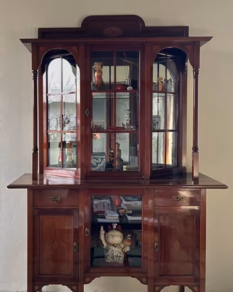 Vetrina Credenza Edwardiana. Primi '900