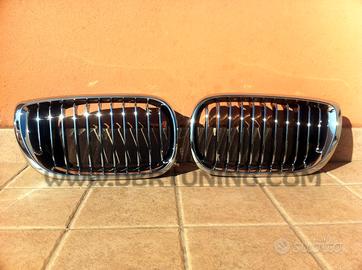 Calandra sport BMW E46 01-05 cromo