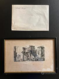 Opera Certificata "Il Foro Di Nerva" di Piranesi