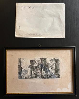 Opera Certificata "Il Foro Di Nerva" di Piranesi