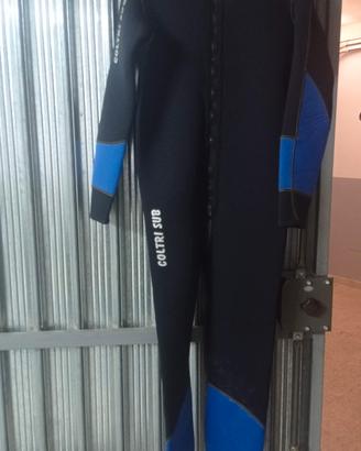 subacquea muta neoprene 2 pezzi coltri sub 
