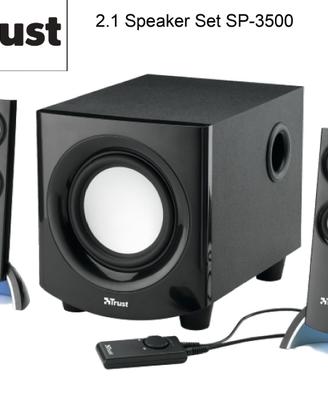 Trust 2.1 Speaker Set SP-3500 casse per pc