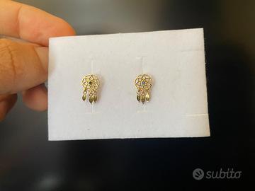 Orecchini acchiappasogni oro 18K (750) 1.4g