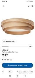 lampadario ikea nosund