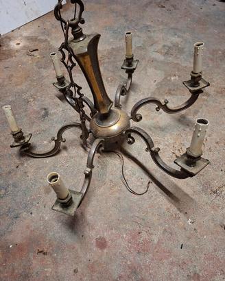 lampadario vintage 
