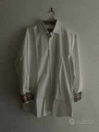 Camicia Burberry Taglia L Motivo Iconico