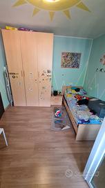 cameretta, letto , armadio ,comodino