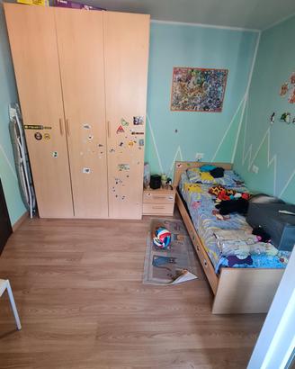 cameretta, letto , armadio ,comodino