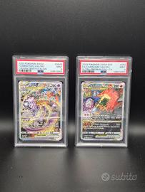 Lotto Pokemon PSA 9 Mewtwo GG44 + Charizard 262