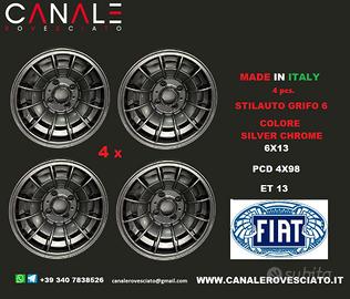 Cerchi 13 GRIFO 6x13 4x98 fiat 124 127 128 131