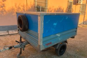 Rimorchio Ellebi 600 kg cassone grande