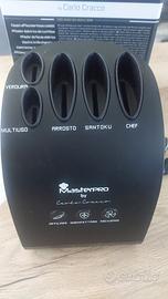 Ceppo affila/sterilizza coltelli Masterpro Cracco