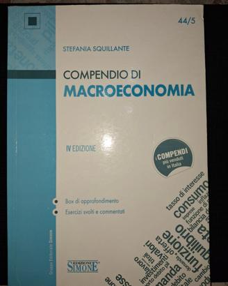 Compendio di Macroeconomia – Edizioni Simone