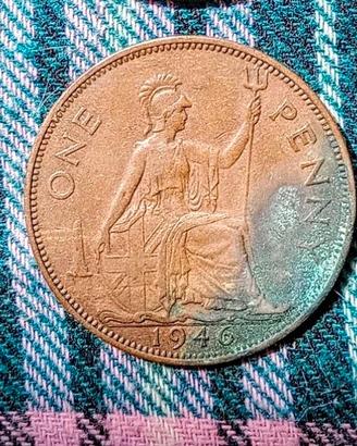 Gran Bretagna, 1 Penny, 1946 - Giorgio IV