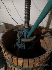 torchio e diraspatrice elettrica