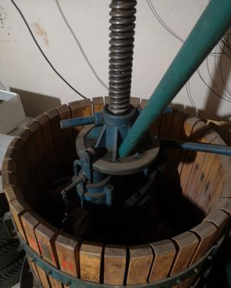 torchio e diraspatrice elettrica