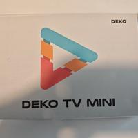Decoder Digitale Terrestre DVB-T2 Mini Dek