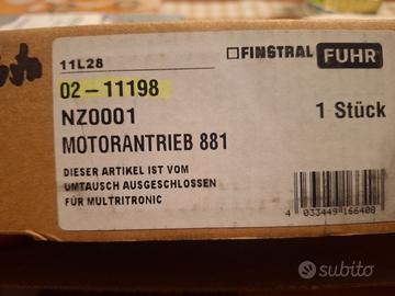 RARO Motore FUHR Multitronic 881 - Ricambio Finst