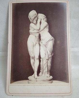 Carte de visite Alinari Amore e Psiche