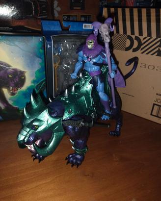 Panthor e skeletor masters of the universe