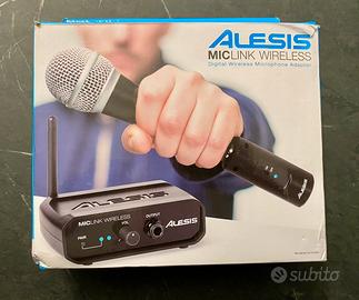 Microfono wireless Alesis - Come nuovo!