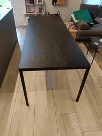  tavolo in legno e ferro