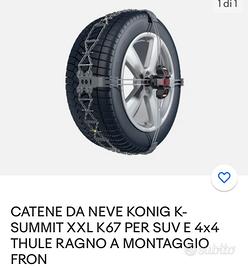 CATENE DA NEVE KONIG K-SUMMIT XXL K67 per SUV
