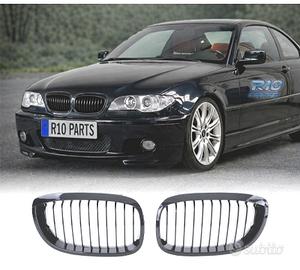 GRIGLIE BMW SERIE 3 E46 COUPE CABRIO 03-06 NERO LU