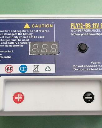 Batteria Moto al Litio FLY POWER FLY-12-BS - NUOVA