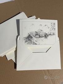 Buste lettera e cartoncino, inviti/eventi (n.100)