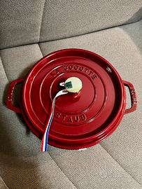 STAUB - Cocotte 24 cm in ghisa smaltata - Bordeaux